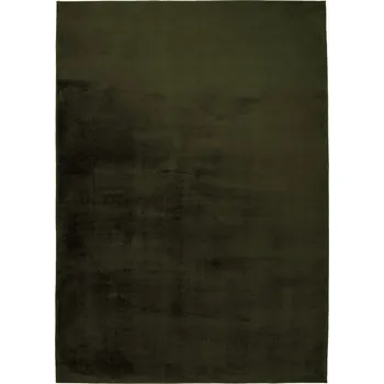 Koberec Koberec Rabbit Tmavě Zelený Kožešina Králík Topila 4000 chlupatý 120x170