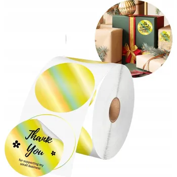 Samolepící etiketa Samolepicí štítky Phomemo M110 M200 M220 M221 50x50 lesklé zlaté