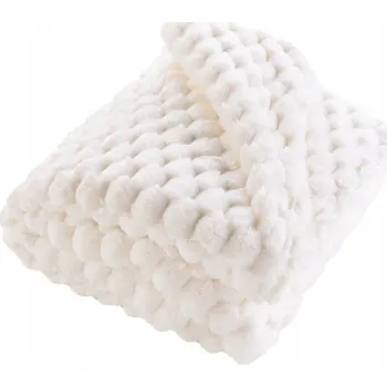 deka Deka Douceur d'intérieur polyester 150 cm x 125 cm bílá