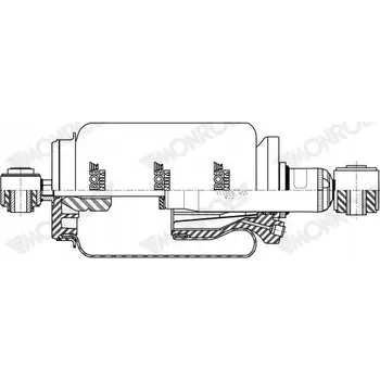 Tlumič pérování Monroe CB0280 , odpružení kabiny
