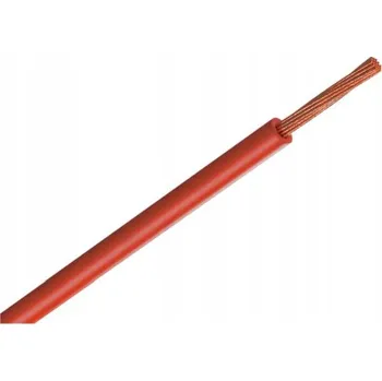 elektrický kabel Kabel FLRY-B 0,5mm2 červený (červený)