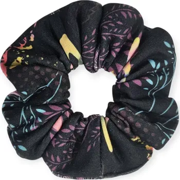 ESITO | Gumička do vlasů scrunchies Motýl Black - černá / UNI
