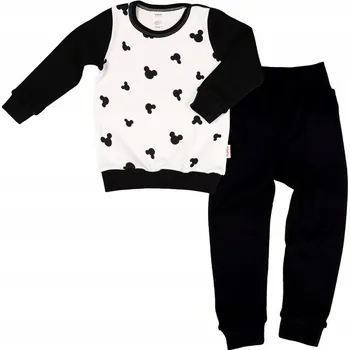 PYŽAMO dětské černé s myškou, velikost 122 KLEKLE