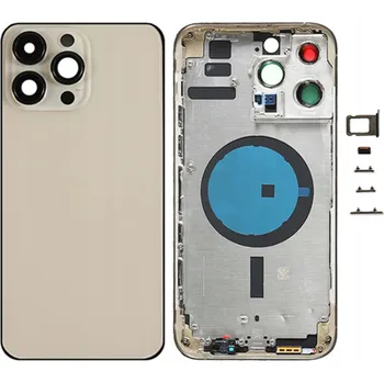 Pouzdro na mobilní telefon Zadní kryt pro Apple, zlatý