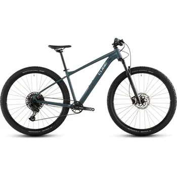Horské kolo CUBE ATTENTION SLX 29" 2026 Storm/Blue – hardtail MTB Barva: Modrá, Velikost: L 29" hardtail s odpruženou vidlicí RockShox a Sram 1x12 pro přesné řazení