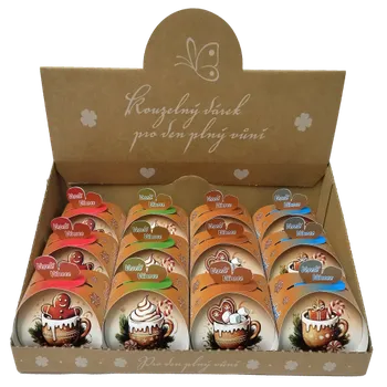 Mýdlo Kouzelný dárek 50g BOX 12ks PERNÍKY mix