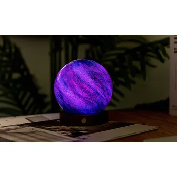 Stojací lampa Lampa AstraGlass RGB, více variant - Gingko Varianta: Galaxy Breeze - velká