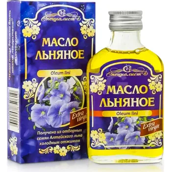 Rostlinný olej Lněný olej 100ml Altaj