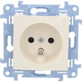 Elektrická zásuvka Elektrická zásuvka zásuvka Kontakt-simon CGZ1Z.01/41 krémová