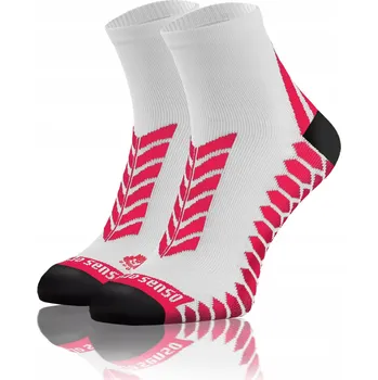 Pánské ponožky Sesto Senso Ponožky Sportovní ponožky bílé velikost 43-46