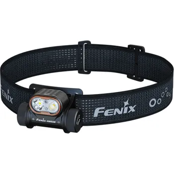 Hlavice pro radiátor Čelovka nabíjecí LED USB/CR123A Fenix HM55R - černá