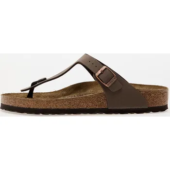 Pánská obuv Tenisky Birkenstock Gizeh Birki-Flow Birkibuck Mocca EUR 45