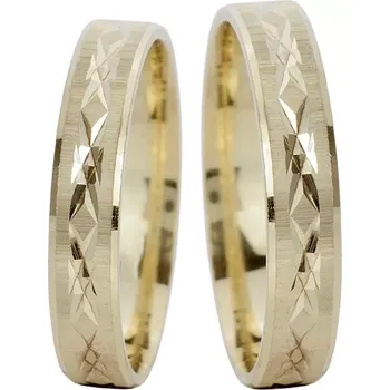 Prsten Adriatica - snubní prsteny ze žlutého zlata