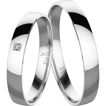 Prsten Drahoslava White - snubní prsteny z bílého zlata