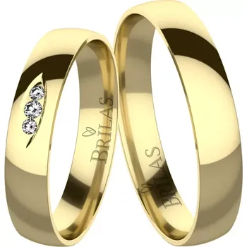 Prsten Brigit Gold - snubní prsteny ze žlutého zlata