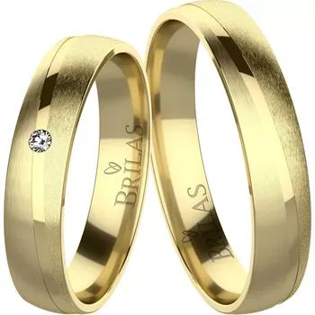 Prsten Dante Gold - snubní prsteny ze žlutého zlata