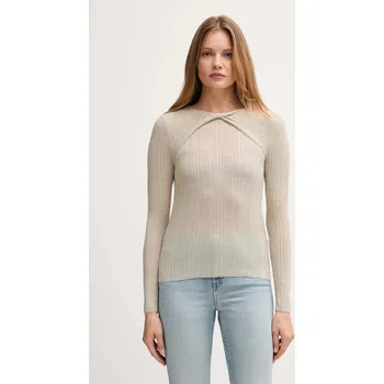 Dámský svetr Vlněný svetr Hoss Intropia 6382015 béžová 01A, vel. M
