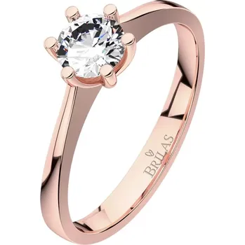 Prsten Darina R Briliant (5 mm) - zásnubní prsten v červeném zlatě