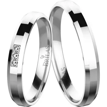 Prsten Sebastiana White - snubní prstýnky z bílého zlata