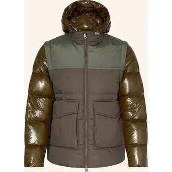 Woolrich Pánská Péřová Bunda S Odnímatelnými Rukávy A...