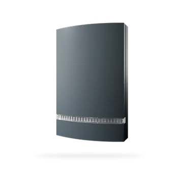 Jablotron JA-1X2A-C-AN - antracitová kryt sirény, antracitový, transparentní světlovod 2509-092