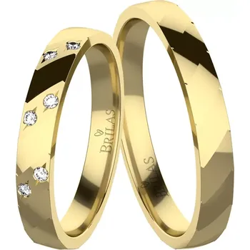 Prsten Angel Gold - snubní prsteny ze žlutého zlata