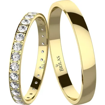 Prsten Cerenita Gold - snubní prsteny ze žlutého zlata