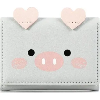 Peněženka Dětská peněženka s prasátkem šedá