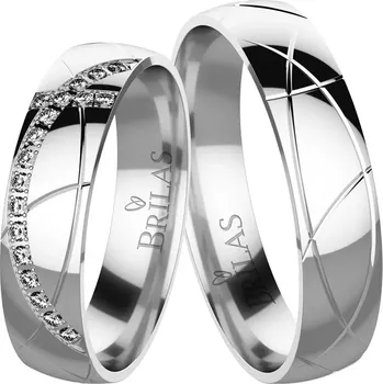 Prsten Amela White - snubáčky z bílého zlata