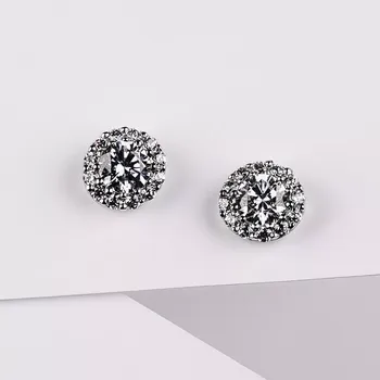 Náušnice Rézinka WE - dámské náušnice z bílého zlata