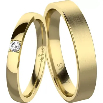 Šperk Kometa Gold - snubní prsteny ze žlutého zlata