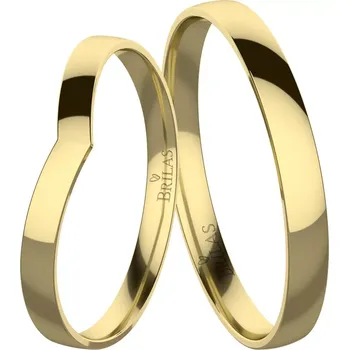 Prsten Robin Gold - snubní prsteny ze žlutého zlata