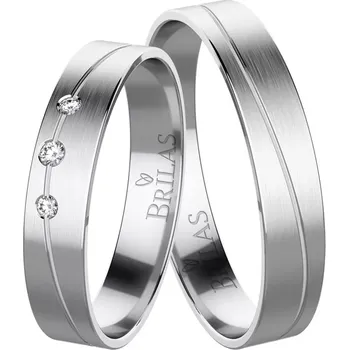 Prsten Lavra White - snubní prsteny z bílého zlata