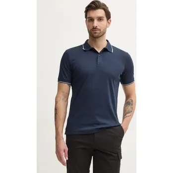 Bavlněné polo tričko Calvin Klein K10K114130 námořnická modř 59X, vel. S