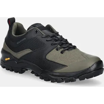 Pánské tenisky Tenisky Tommy Hilfiger VIBRAM LOW RUNNER TECH FM0FM05657 zelená 91X, EUR 45
