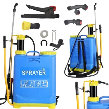 Postřikovač Real Home Rozprašovač 16L s tlakovým batohem do zahrady