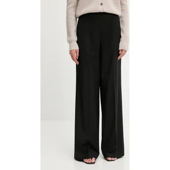 Dámské kalhoty Kalhoty s příměsí vlny Blugirl Blumarine RF5267.T207A černá 99X, vel. 36