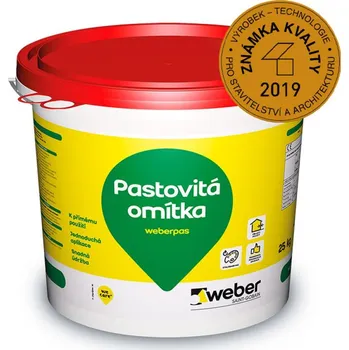 Omítka Fasádní omítka Weberpas extraClean active zrnitá 2 mm (kg)