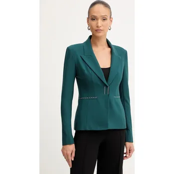 Dámské sako Sako s přídavkem vlny Patrizia Pepe zelená barva, 2S1537 A475 2S1537.A475 67X, vel. 36