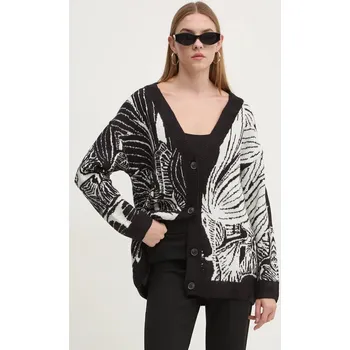 Dámský svetr Kardigan Desigual HALIFAX 24WWJF26 černá 99X, vel. S