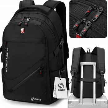 Městský batoh Sigos městský batoh černý