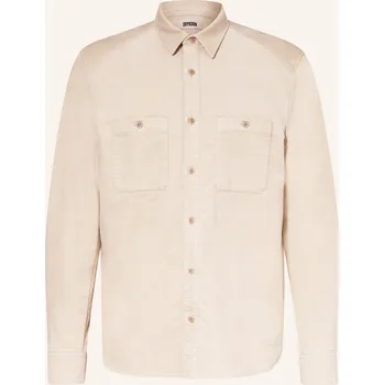 Pánská košile Drykorn Pánská Manšestrová Košile Nowen Comfort Fit, režná, 40