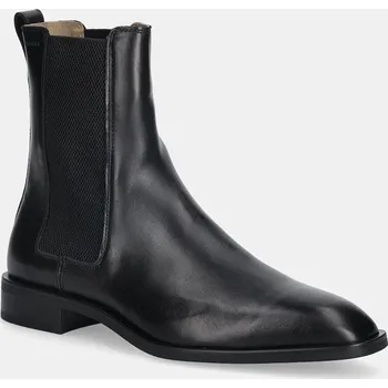 Dámská zimní obuv Kožené kotníkové boty Calvin Klein SLIM ESS CHELSEA LTH HM0HM01914 černá 99X, EUR 41