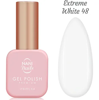 Lak na nehty NANI gel lak Premium 6 ml - Extreme White