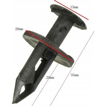 Ventilátor topení a klimatizace Rozpěrný kolík krytu AUDI Seat VOLKSWAGEN FORD POLCAR 1 Ks.
