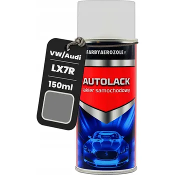 Barva ve spreji PŘIPRAVENÝ SPREJ 150 Ml Akrylový lak VW AUDI LX7R Monsungrau Met. (Metalická šedá)