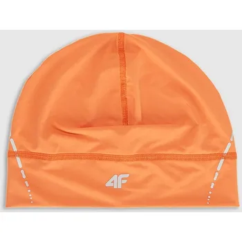 Čepice Čepice beanie 4F oranžová vel. L/XL
