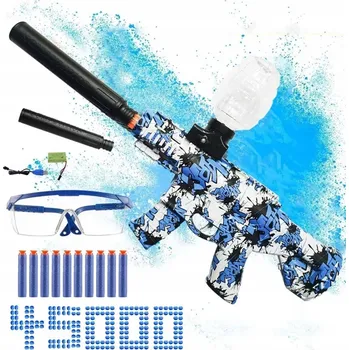 AUTOMATICKÁ PISTOLE NA GELOVÉ KULIČKY 45000 KS, BEZPEČNÁ PUŠKA