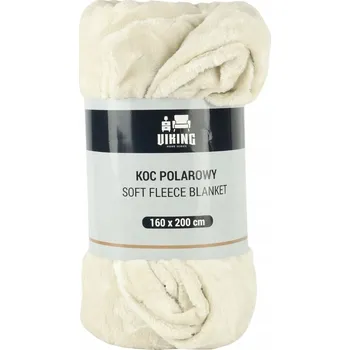 Prostěradlo FLEECEOVÁ DEKA 160x200 cm BÉŽOVÁ