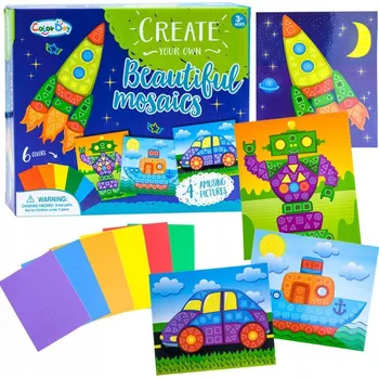 kreativní sada KREATIVNÍ PĚNOVÁ MOZAIKA - SAMOLEPKY ZA2127